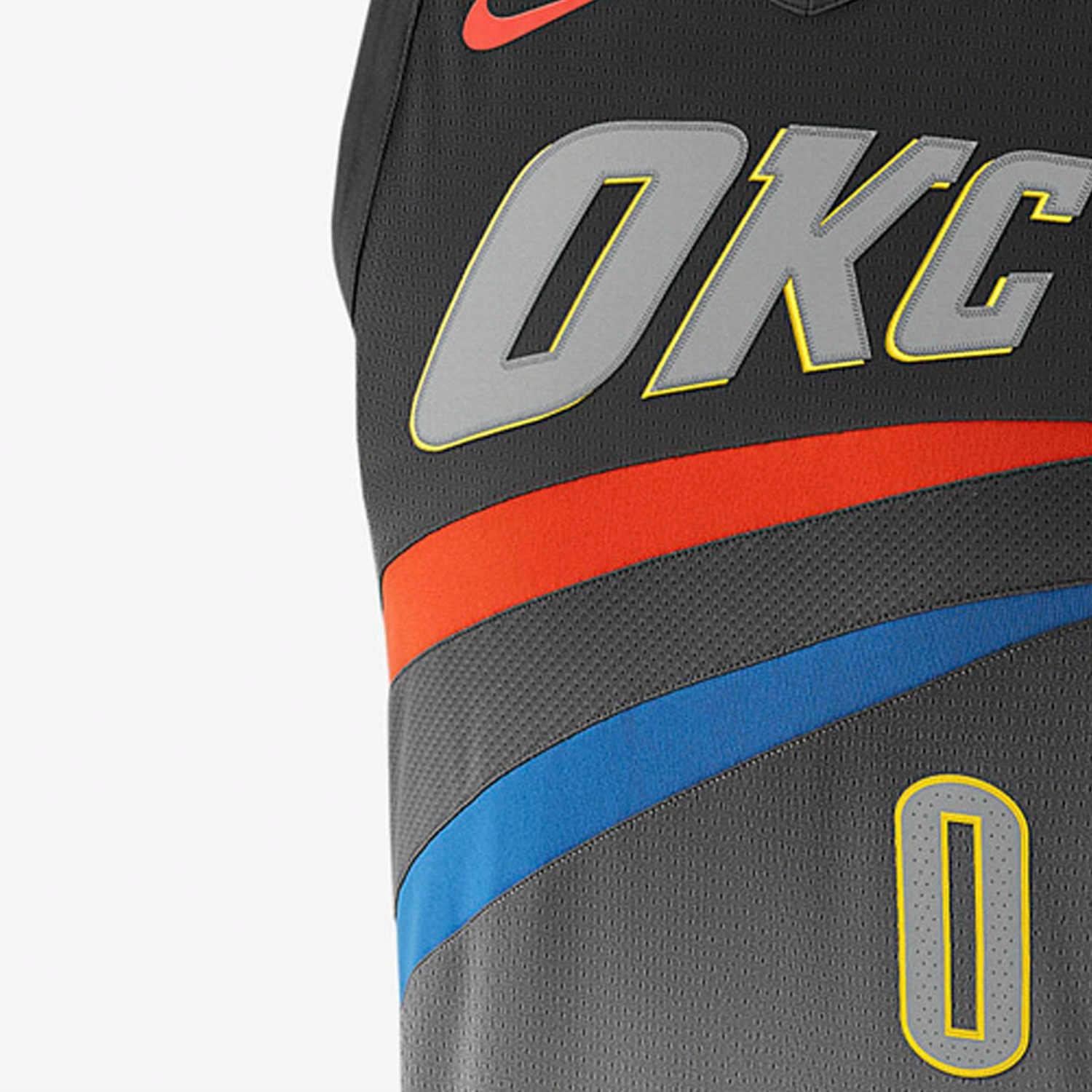 Мужская майка Nike NBA AU (темно-серая) — фото 3