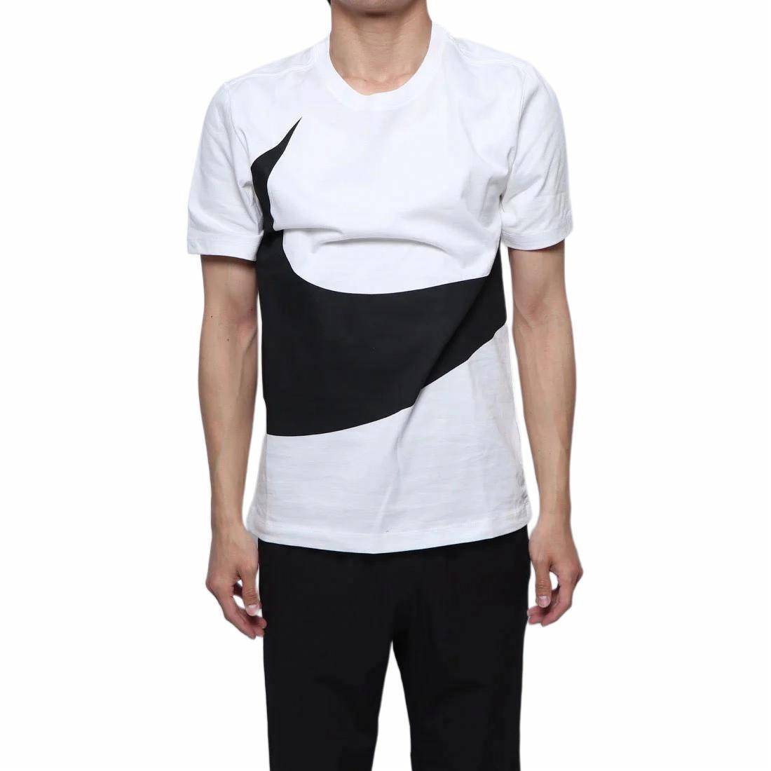 Мужская футболка Nike Sportswear Big Swoosh Tee T (белая) — фото 3