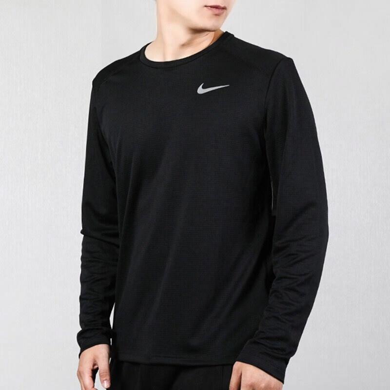 Мужские футболка Nike T (черный) — фото 4