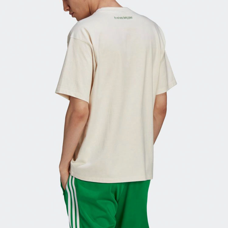 Футболка adidas originals x MARVEL Hulk T (молочно-белая) — фото 4