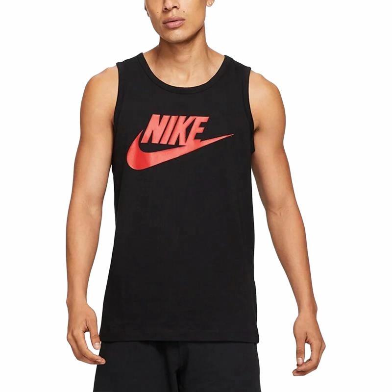 Мужская майка Nike Nsw Tank Icon Futura (черная) — фото 4