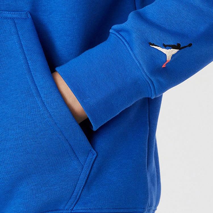 Мужское худи Jordan Sport DNA (ярко-синее) — фото 4