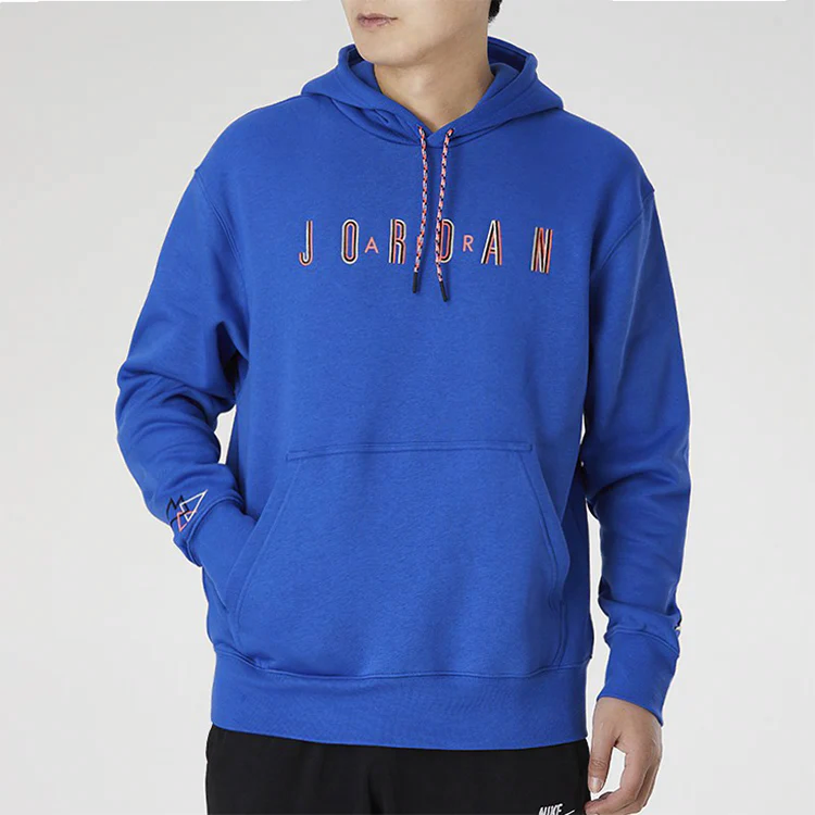 Мужское худи Jordan Sport DNA (ярко-синее) — фото 3