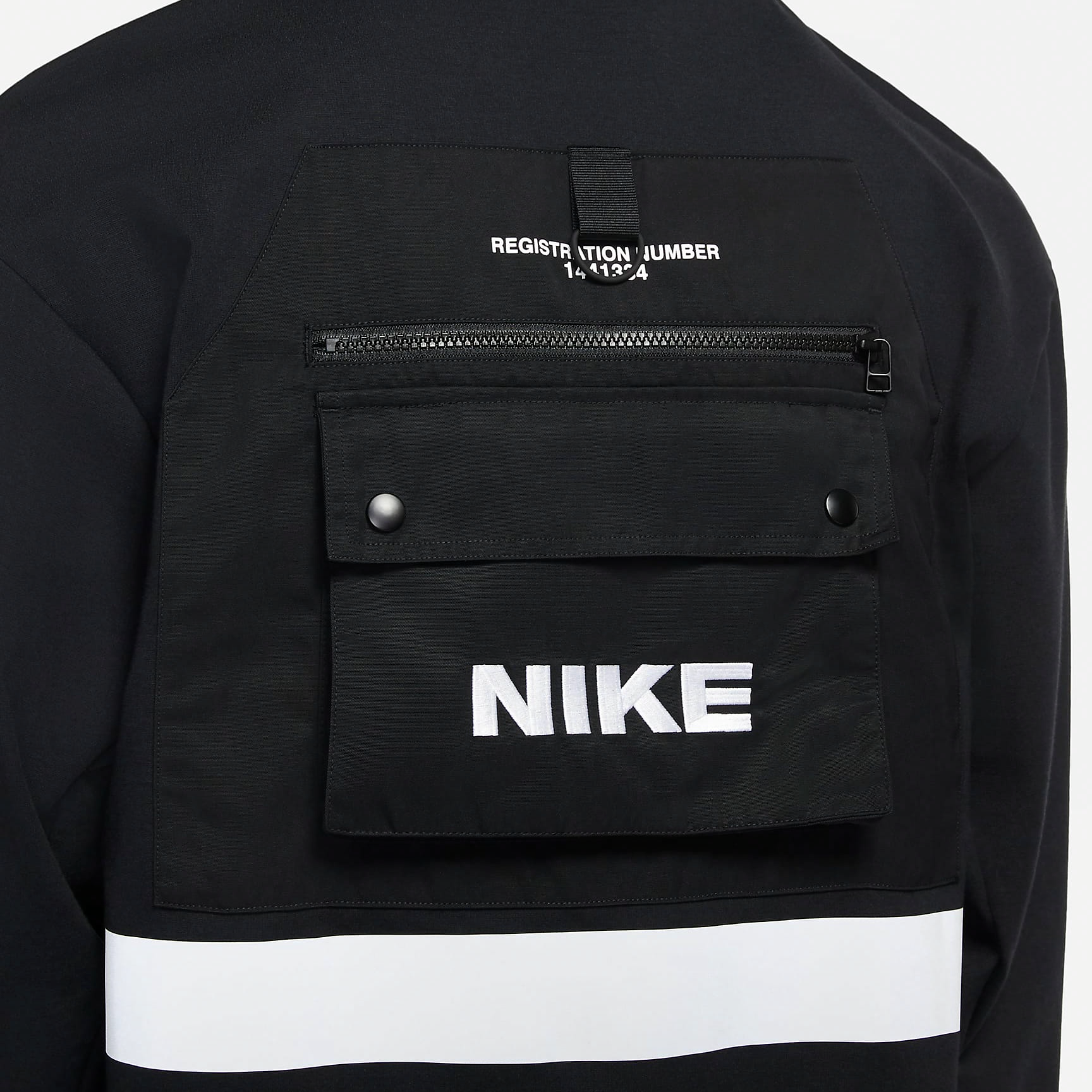 Мужская толстовка Nike Nsw City Made (черная) — фото 5
