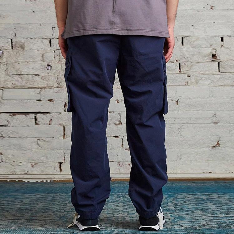 Штаны nanamica SS22 Easy Cargo Pants (однотонные) — Дымчато-черный — фото 4