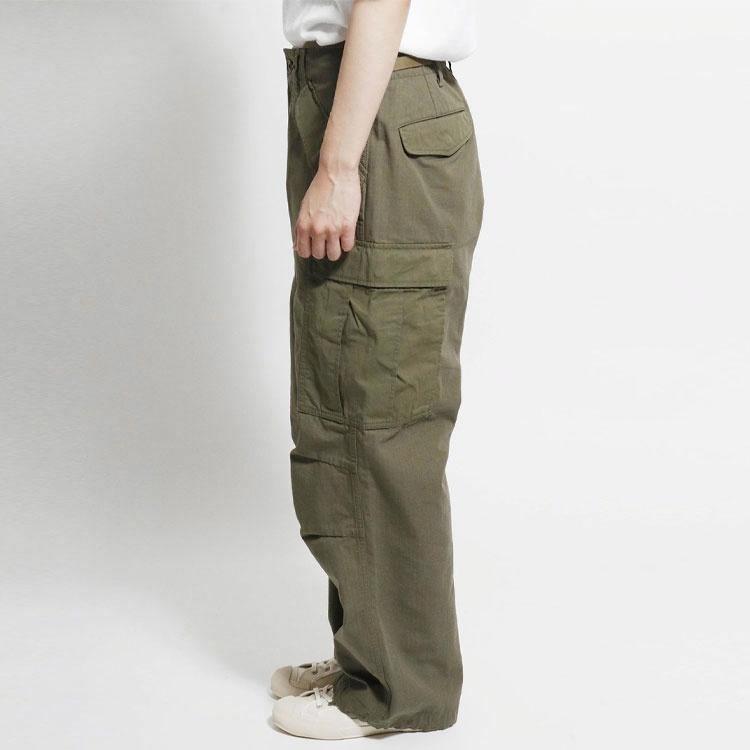 Мужские штаны nanamica Cargo Pants (зеленый) — фото 5