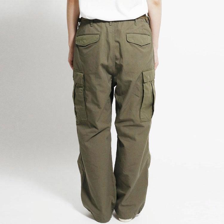 Мужские штаны nanamica Cargo Pants (зеленый) — фото 4