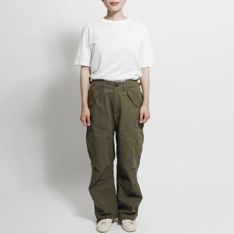 Мужские штаны nanamica Cargo Pants (зеленый) — фото 3
