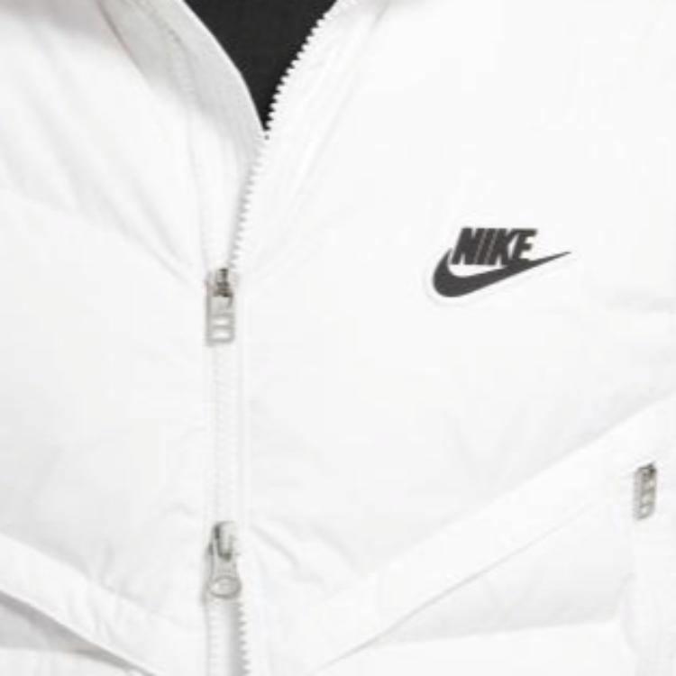 Мужская куртка Nike Nsw Down-fill Windrunner Shield (белая) — фото 5