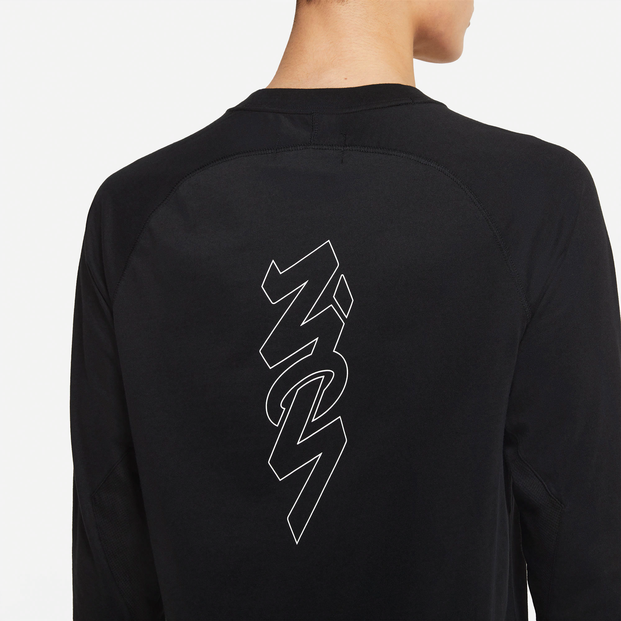 Мужская футболка Jordan Knit Printed (черная) — фото 4