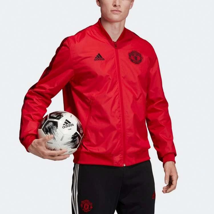 Мужская куртка adidas (красный) — фото 3