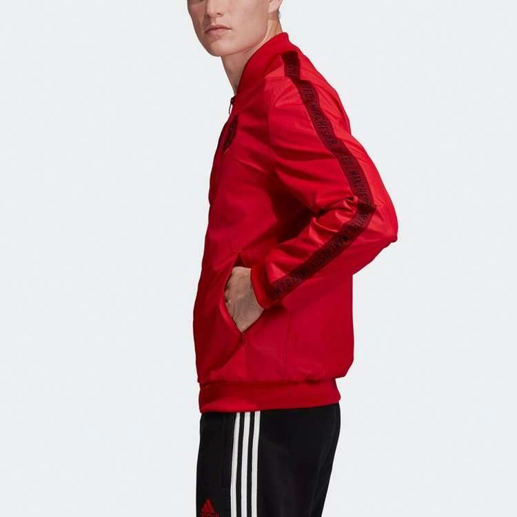 Мужская куртка adidas (красный) — фото 5