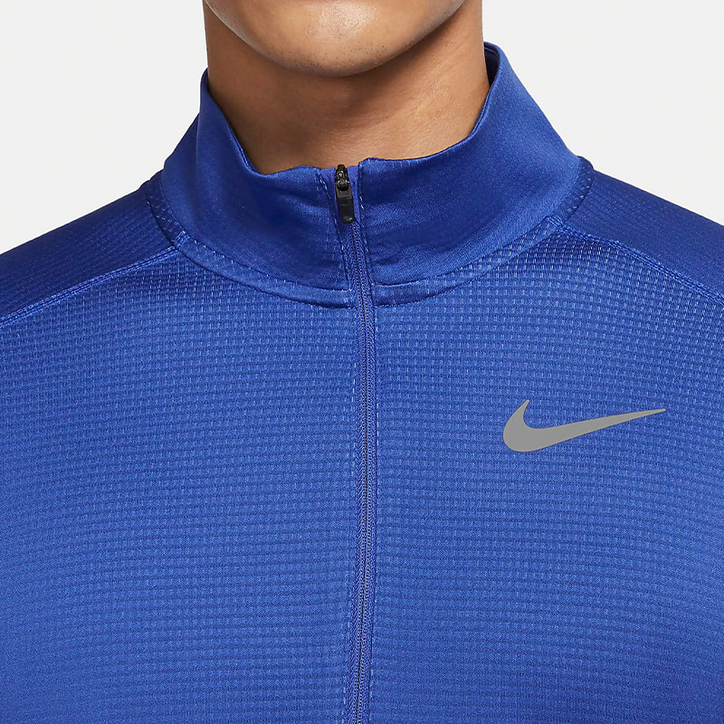 Мужская футболка Nike Pacer Dri-FIT (ярко-синяя) — фото 4