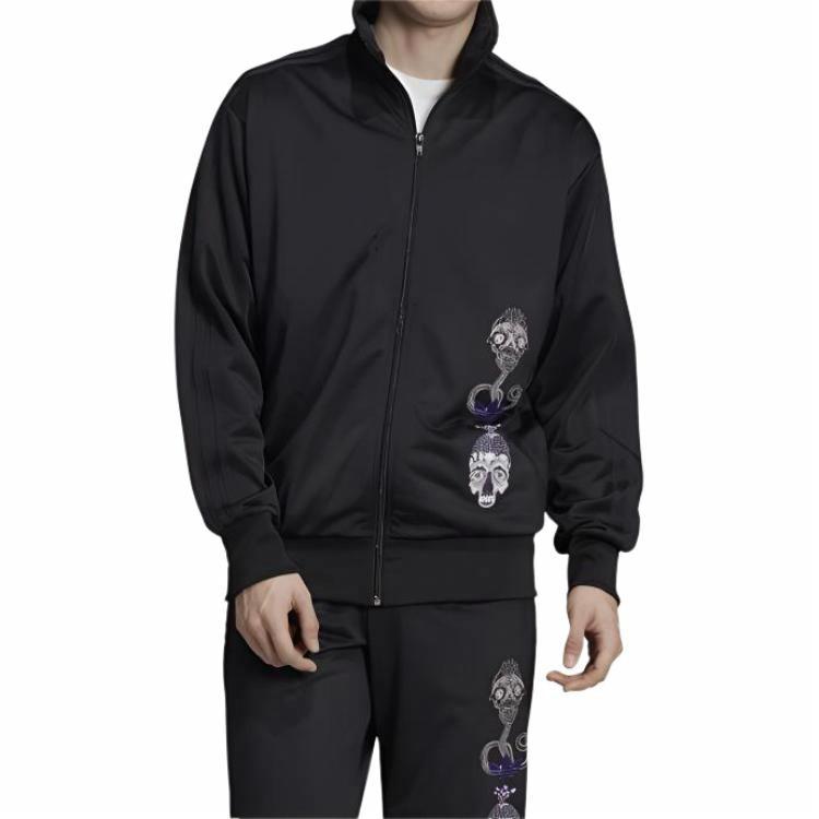 Мужская куртка adidas originals TANAAMI FIREBIRD (черный) — фото 3