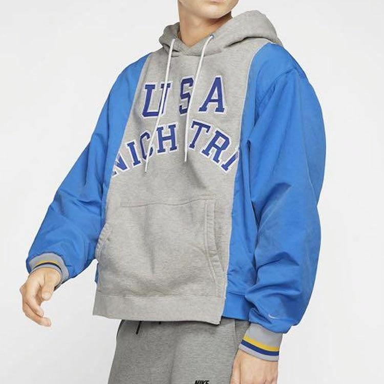 Мужской свитшот Nike ISPA Fleece (серый) — фото 3