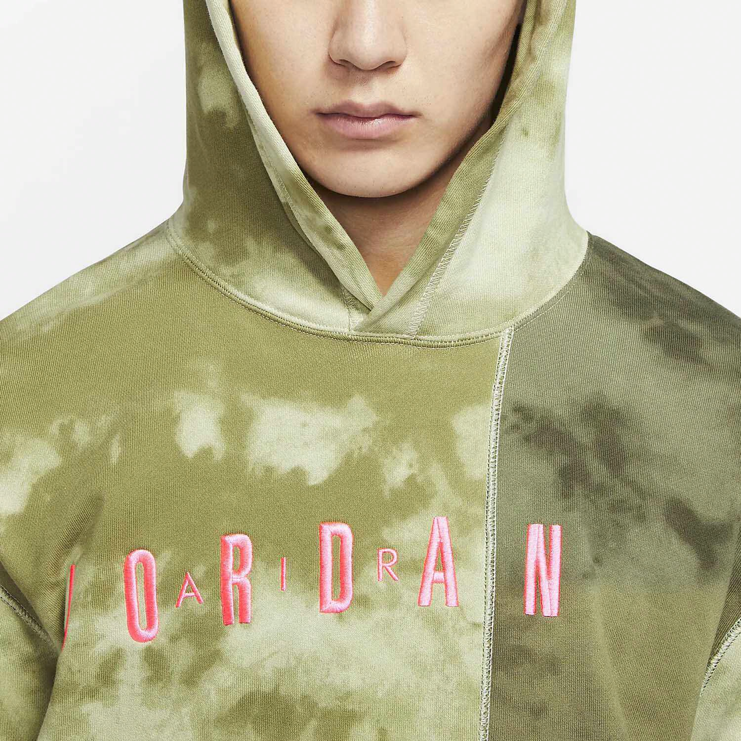 Мужские худи Jordan Air Sport DNA (зеленые) — фото 3