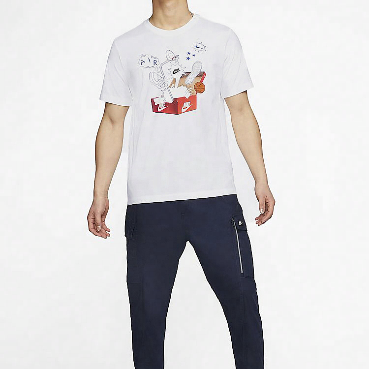 Футболка Nike (белая) — фото 3
