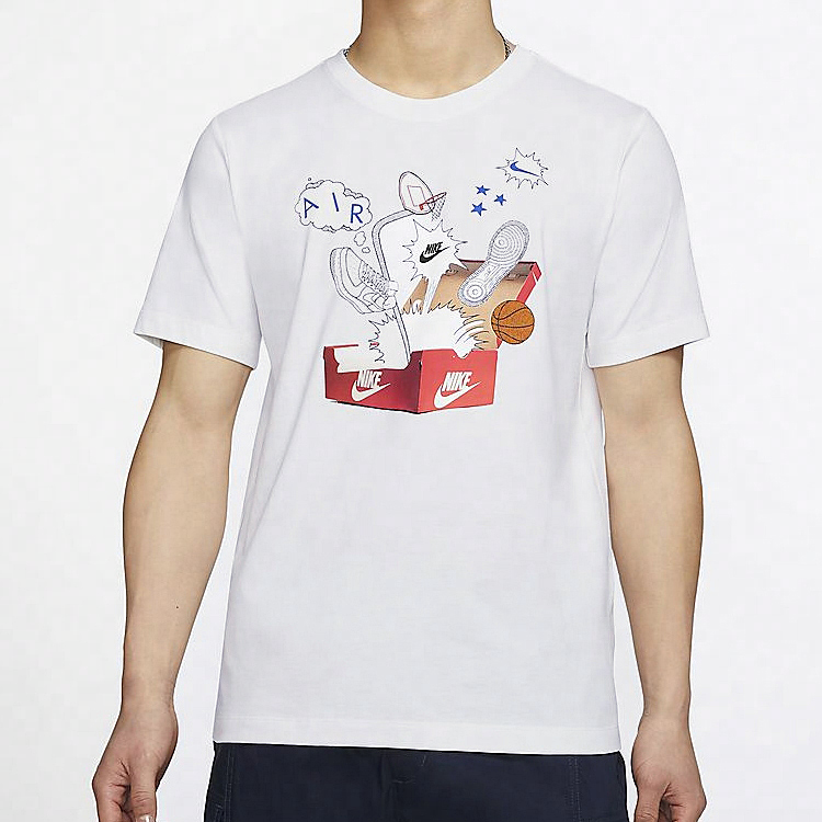 Футболка Nike (белая) — фото 4