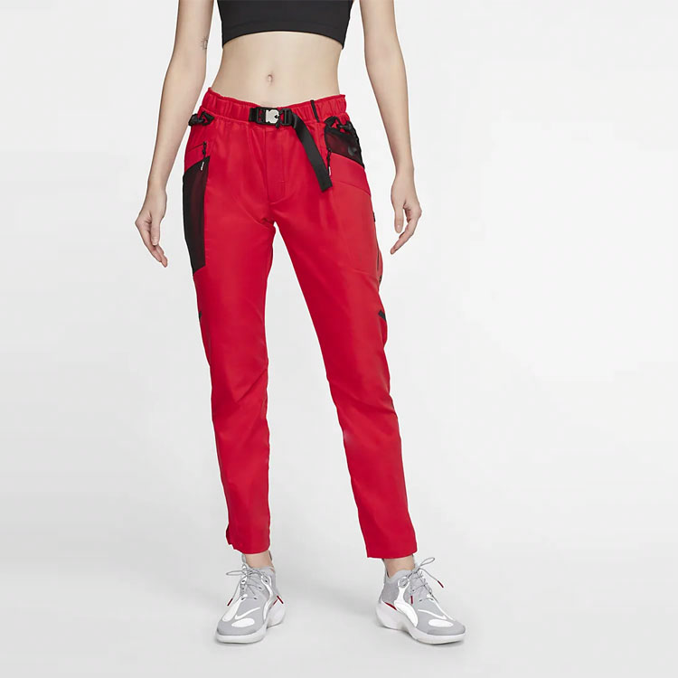 Штаны Nike x MMW (красные) — фото 2