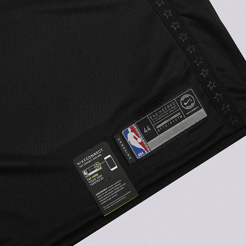 Мужская футболка Jordan NBA Kyrie Irving All-Star Edition Swingman Jersey (черная) — фото 4