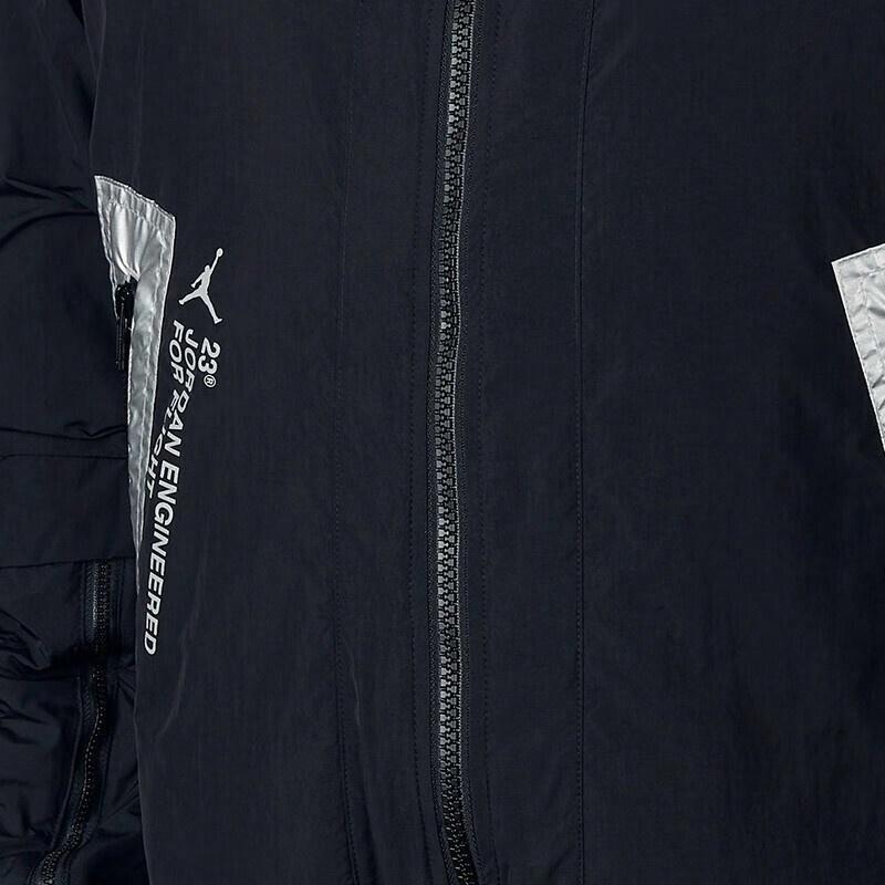 Мужская куртка Jordan 23 Engineered MA-1 (черная) — фото 4