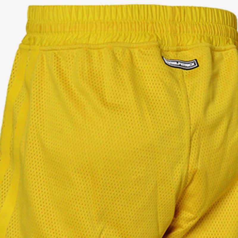 Мужские шорты adidas Basketball Shorts (желтые) — фото 5