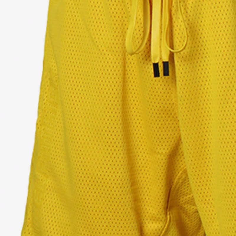 Мужские шорты adidas Basketball Shorts (желтые) — фото 4