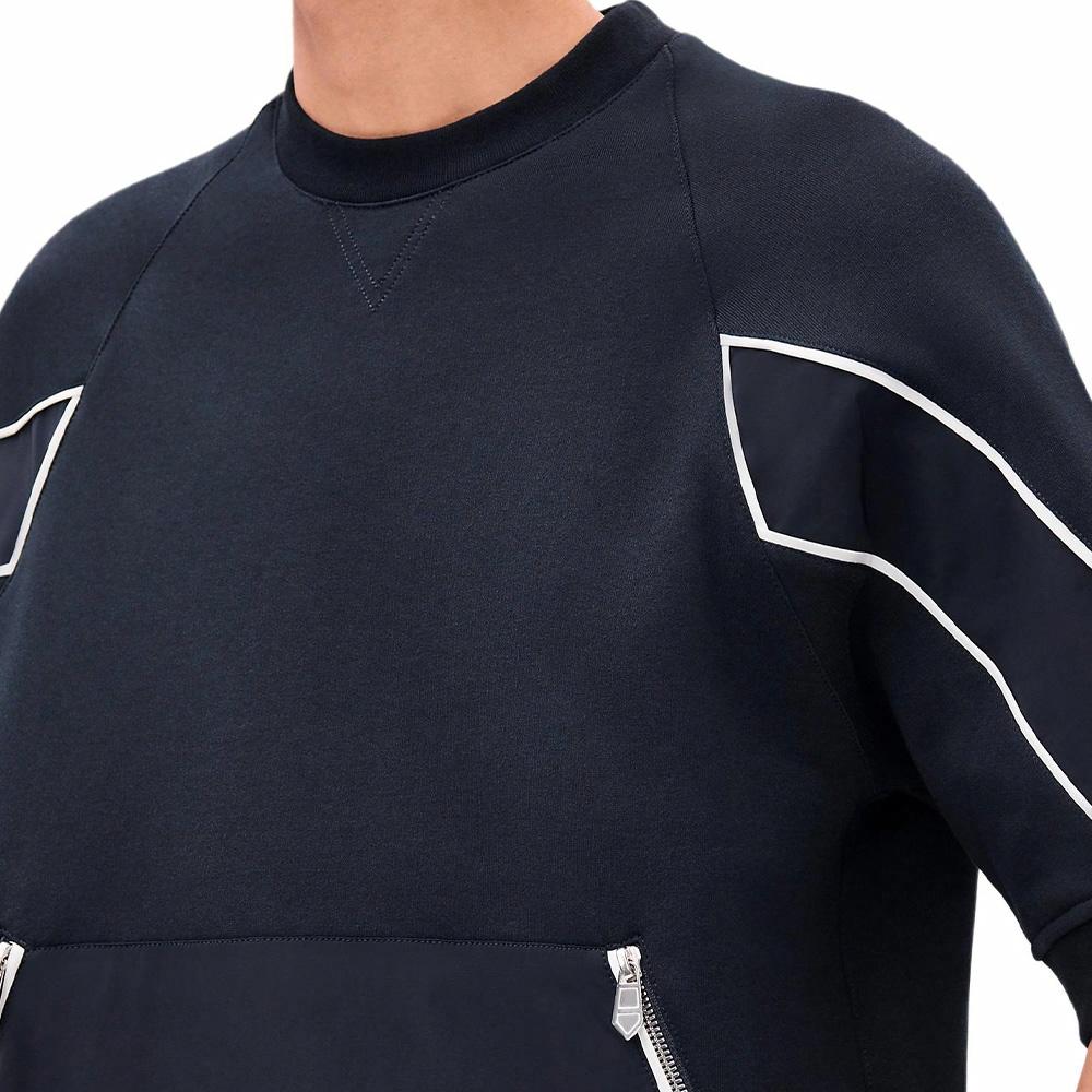 Мужская футболка Hermes Sports Capsule (темно-синяя) — фото 3