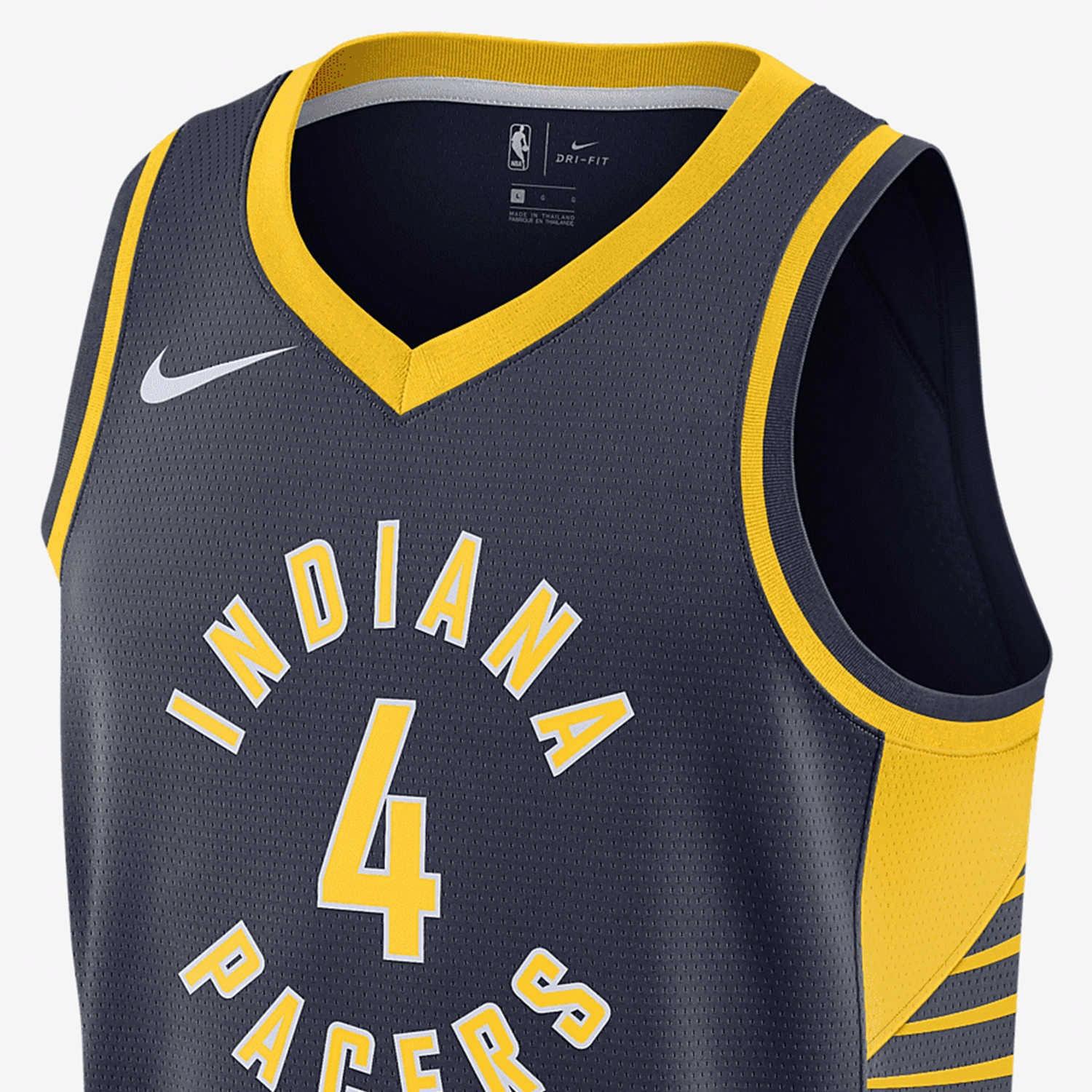 Мужские майки Nike NBA (синий) — фото 4