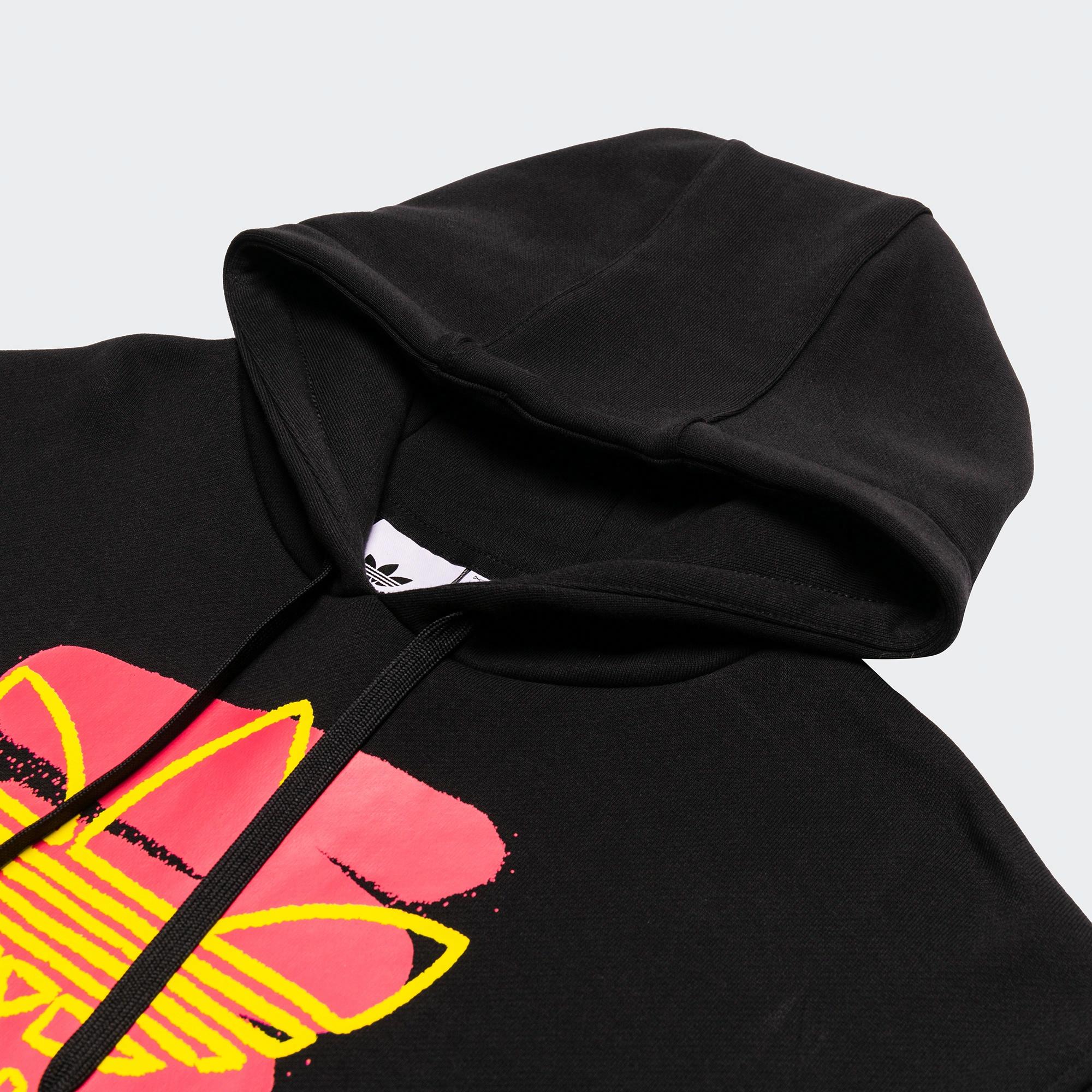 Мужское худи adidas originals Big Logo (черное) — фото 5