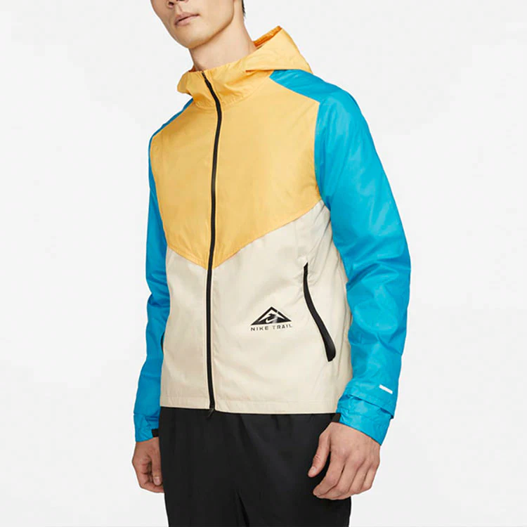 Мужская куртка Nike Windrunner (желтый) — фото 3