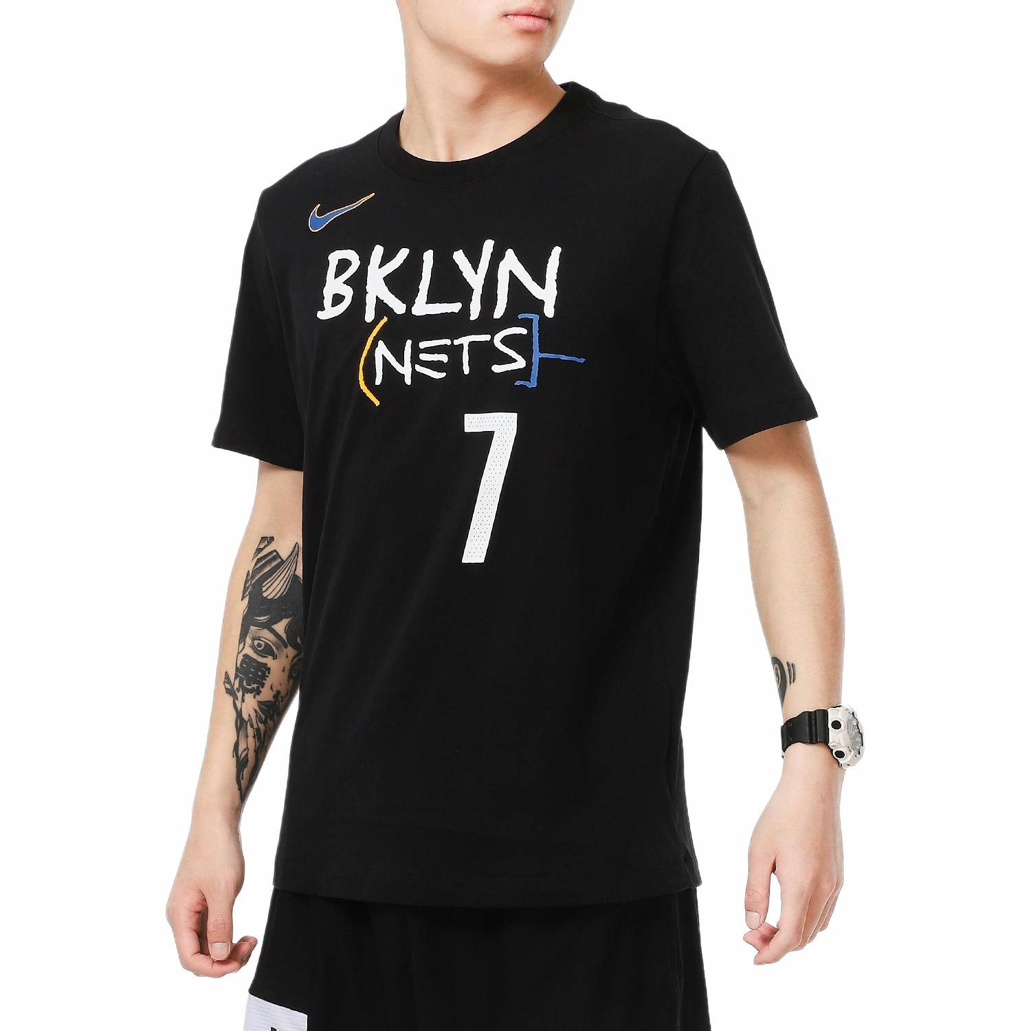 Мужская футболка Nike NBA 7 T (черная) — фото 4