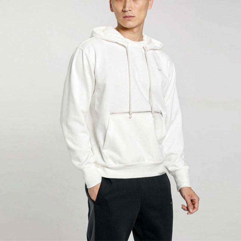 Мужские худи Nike Standard Issue (бежевые) — фото 4