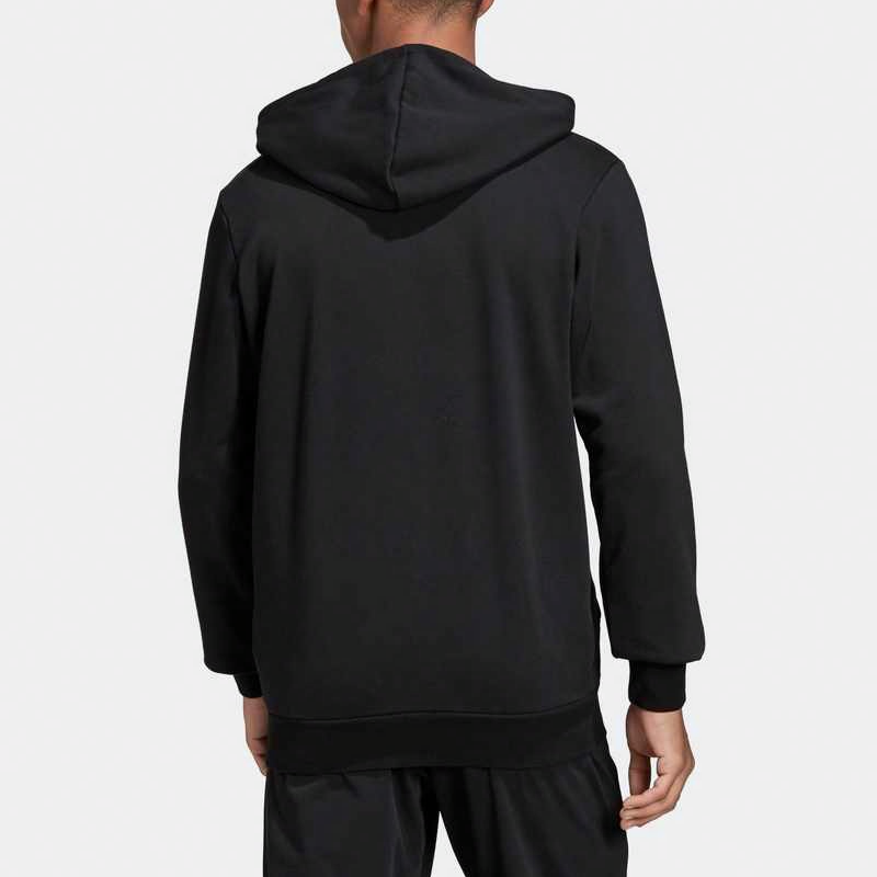 Мужская куртка adidas E PLN FZ FT (черная) — фото 5