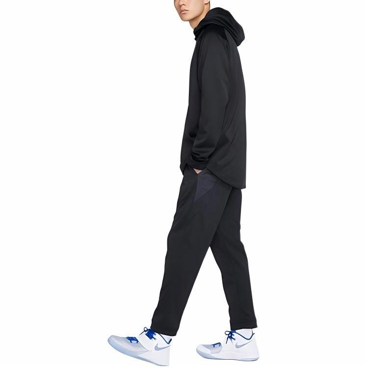 Мужское худи Nike Therma Hoodie (черное) — фото 5