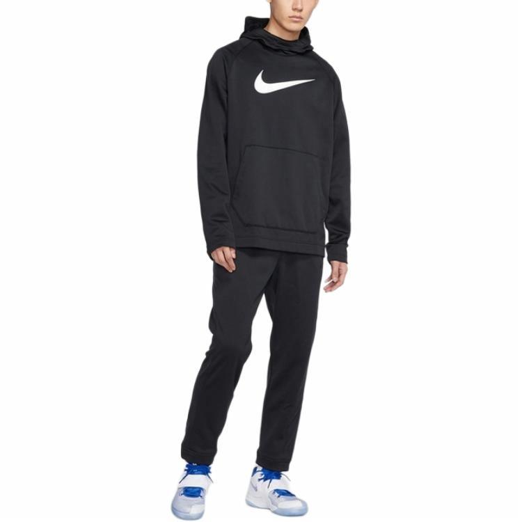 Мужское худи Nike Therma Hoodie (черное) — фото 3