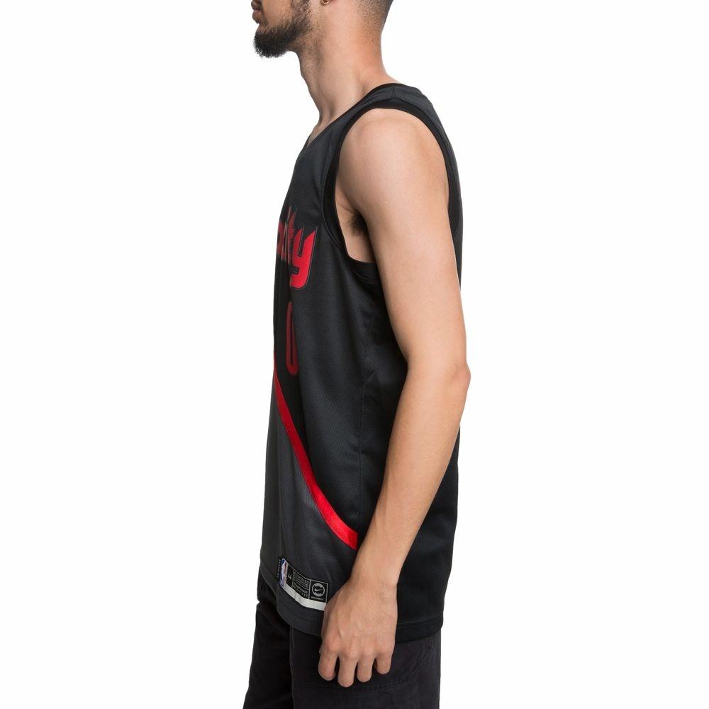 Мужская футболка Nike NBA (черная) — фото 4