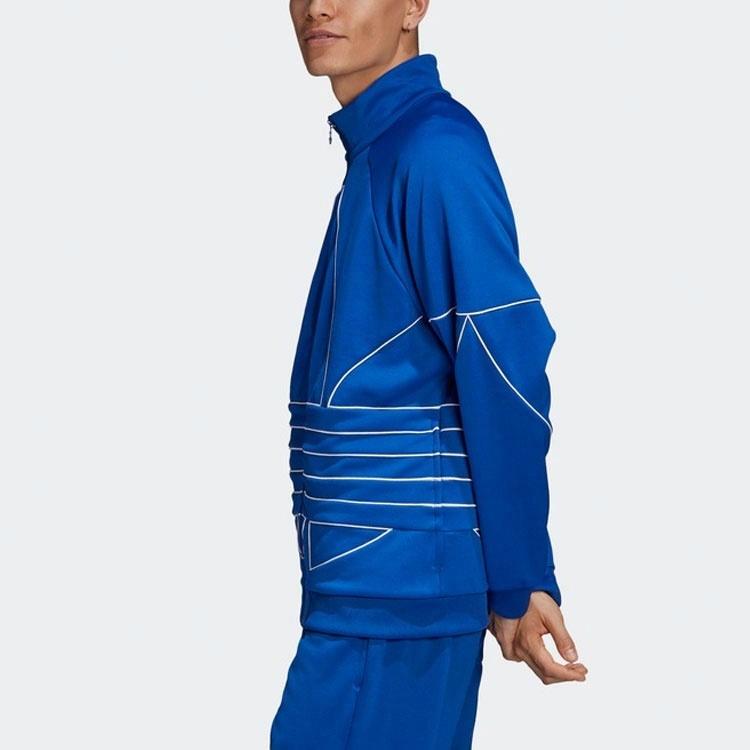 Мужская куртка adidas originals B Tf Out Ply Tt Logo (синяя) — фото 5