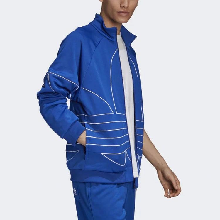 Мужская куртка adidas originals B Tf Out Ply Tt Logo (синяя) — фото 6