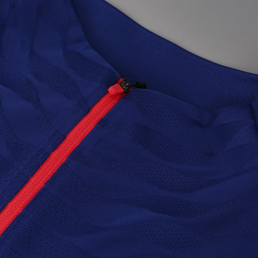 Мужская футболка Nike Barcelona 20-21 Training Top (синяя) — фото 3