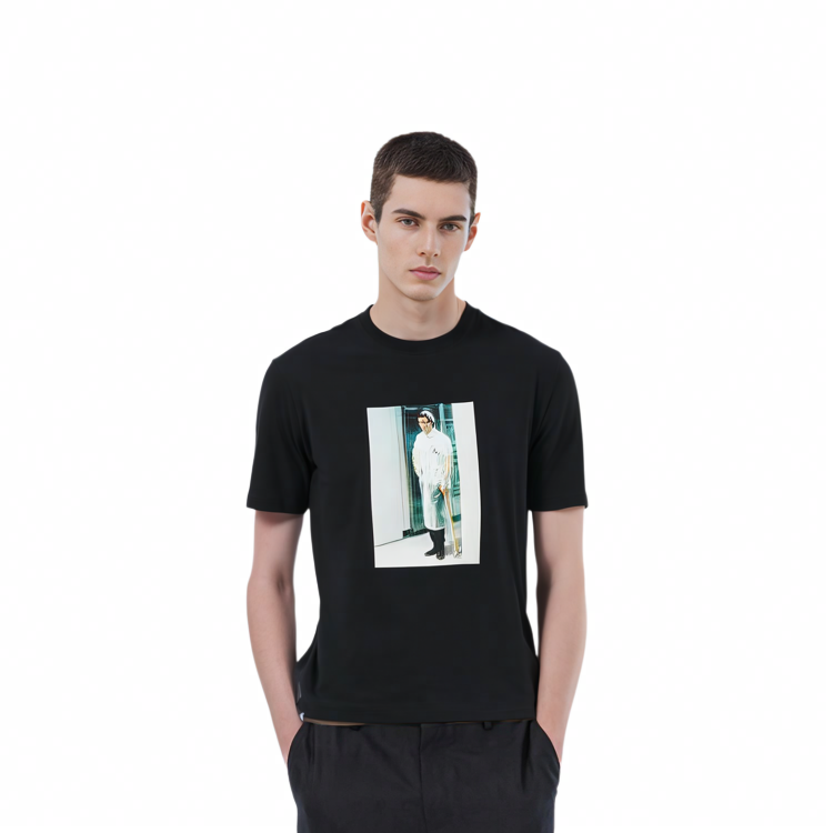 Футболка Palace American Psycho T-shirt (черная) — фото 2
