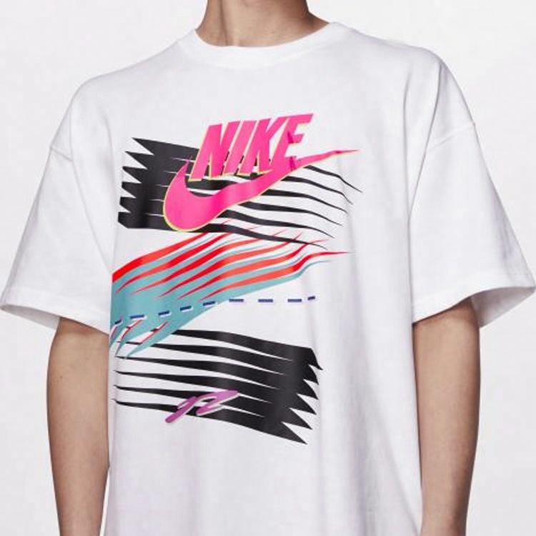 Мужская футболка Nike Atmos T (белая) — фото 5