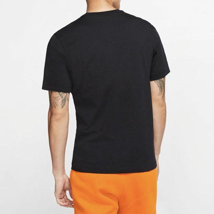 Мужская футболка Nike T (черная) — фото 4