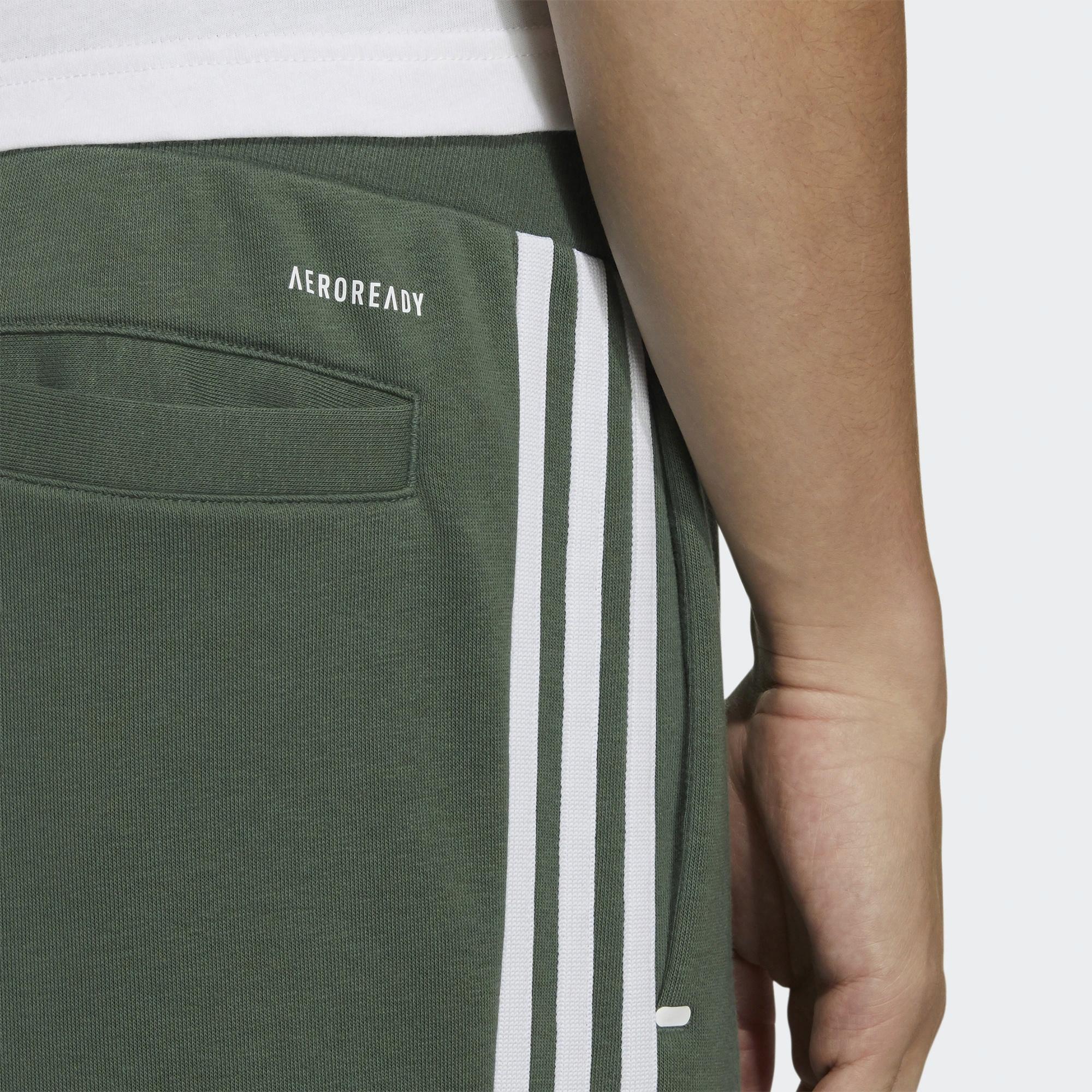 Мужские штаны adidas neo M Ce 3sq2 Kn Tp (зеленые) — фото 6