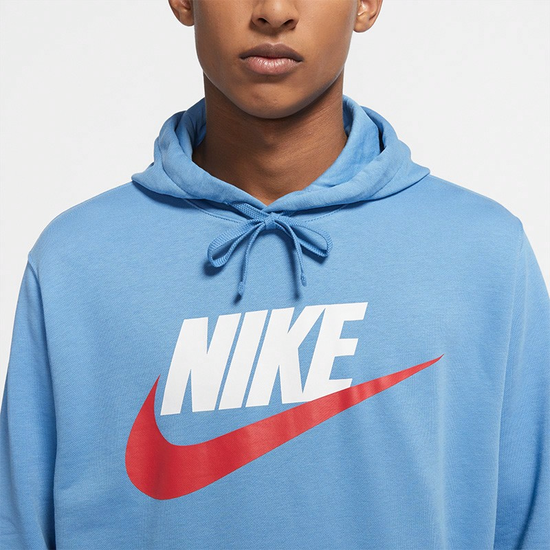 Мужское худи Nike Sportswear Logo (синее) — фото 4