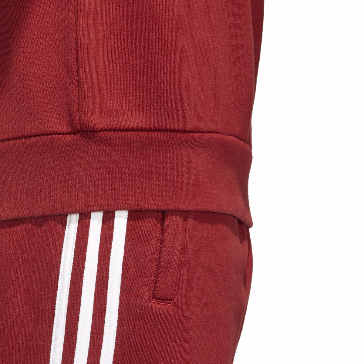 Мужское худи adidas originals Trefoil Crew (красное) — фото 5