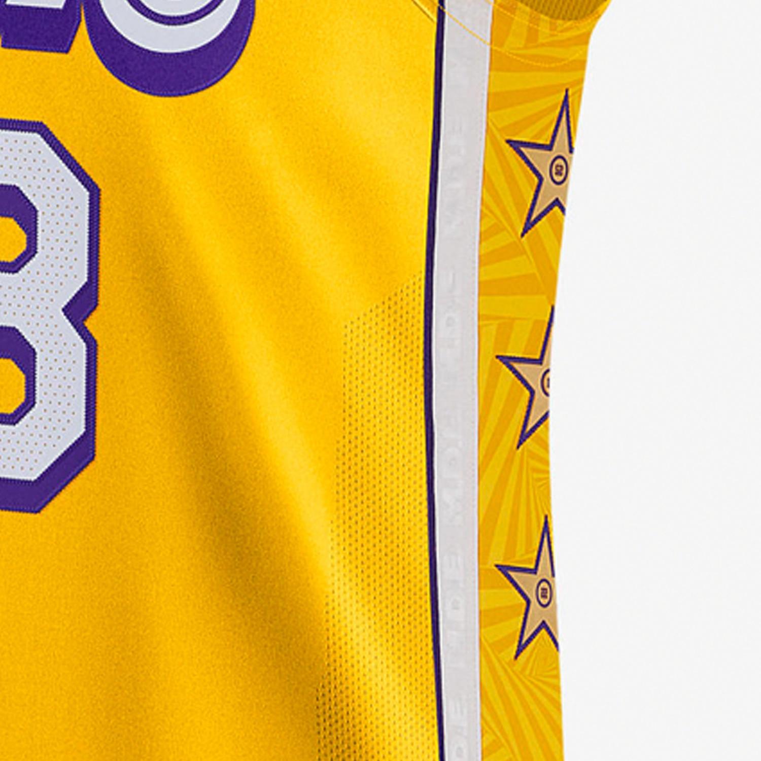 Мужская майка Nike AU 2019-2020 LeBron James · (желтая) — фото 5