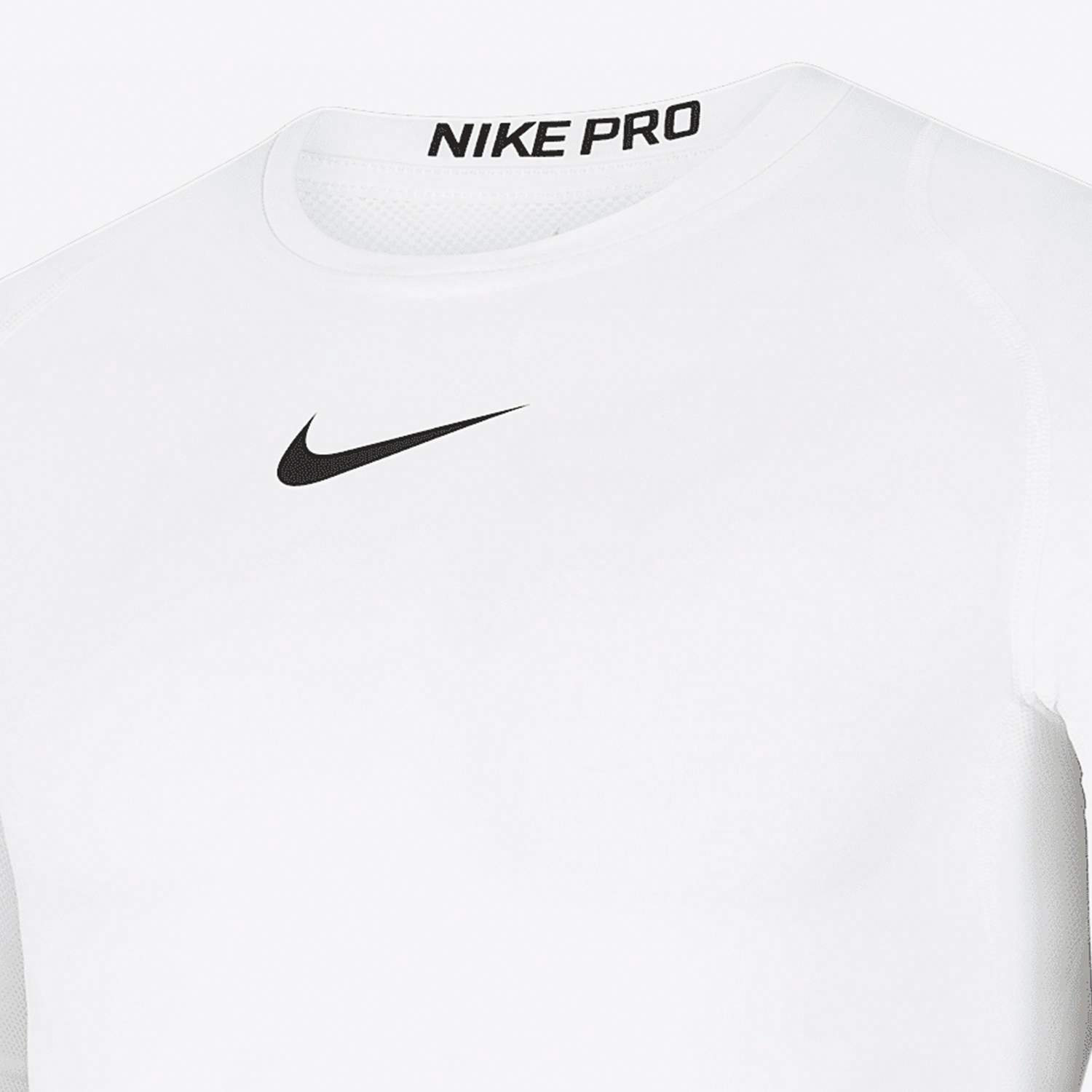 Мужская футболка Nike Pro T (белая) — фото 3