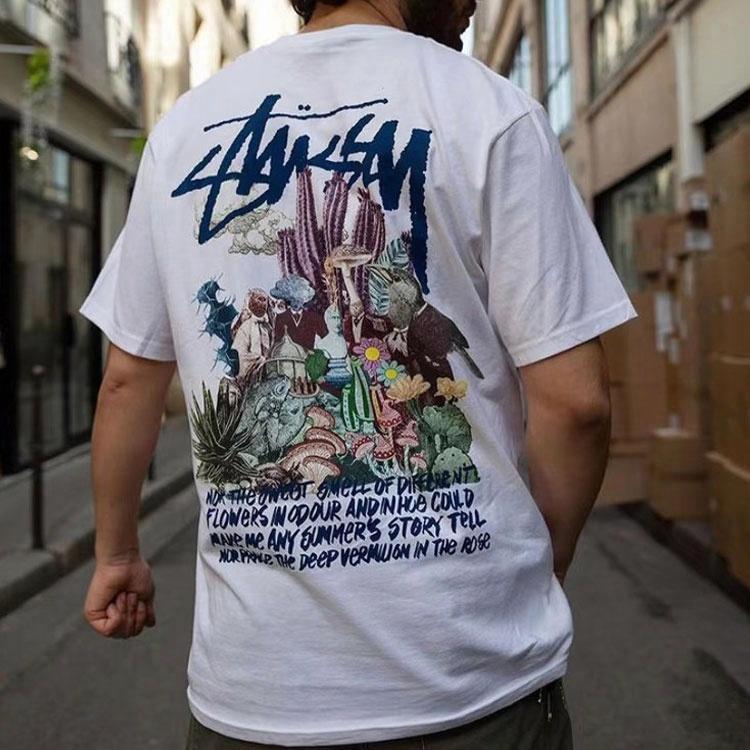 Футболка Stussy Psychedelic Tee T (черный) — фото 10