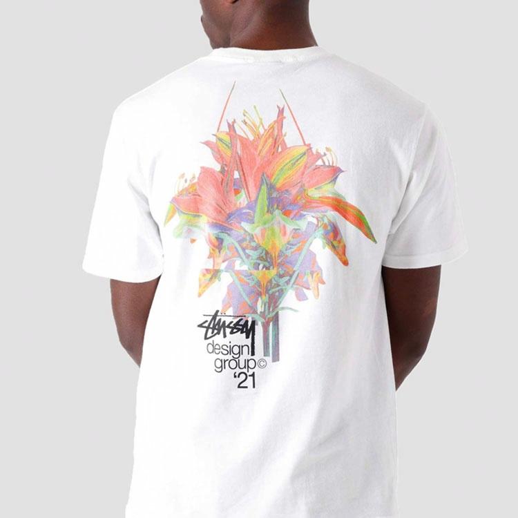 Унисекс футболка Stussy Design Group Tee (разноцветная) — фото 4